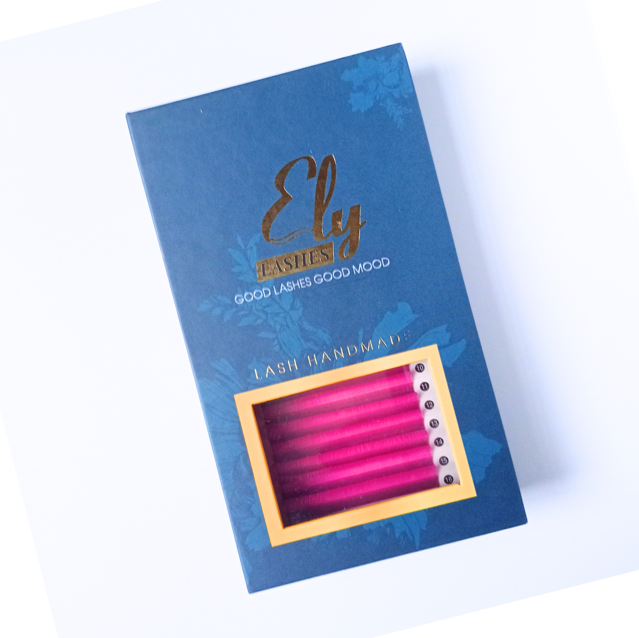 Good Factory Price Color Cashmere Lash Extensions Customized Packaging As Request Eyelash Extensions  12- 16 rows Mix Length 4