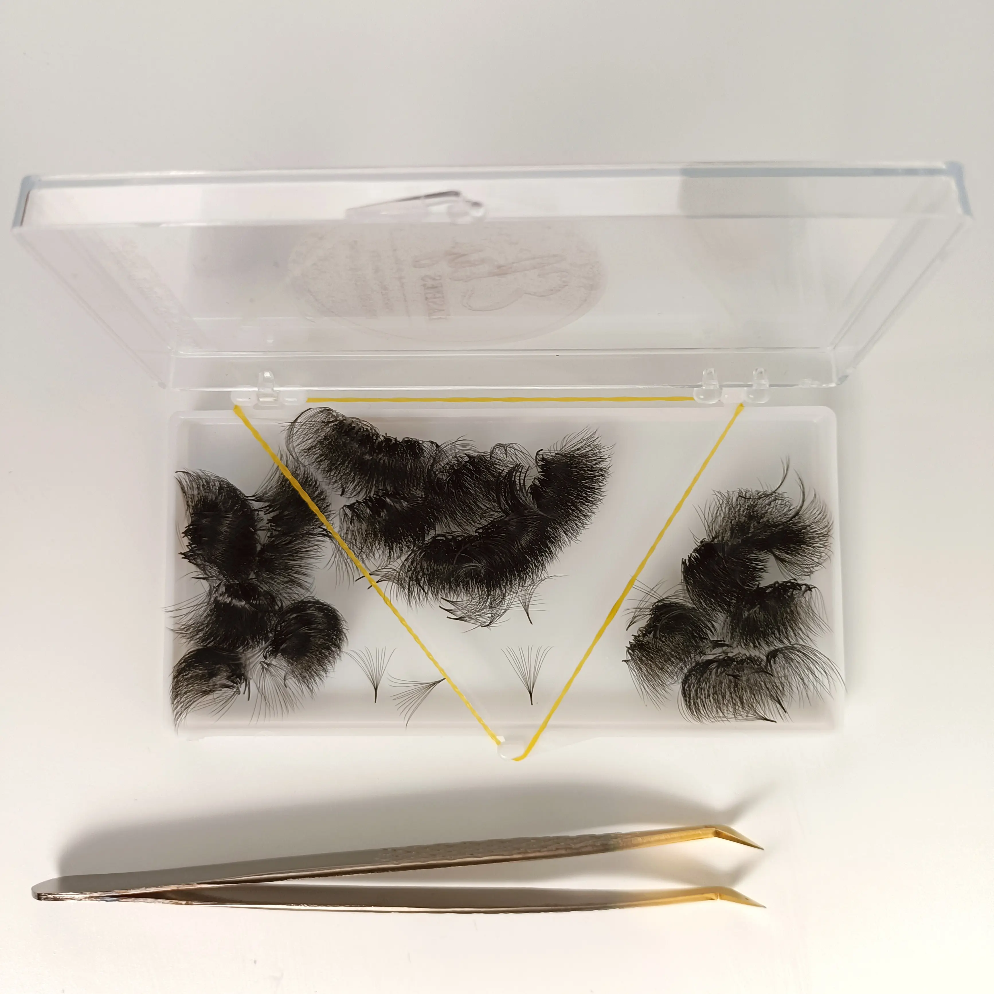 Good Price Eyelash Extensions Order LOGO Custom Packaging As Your Brand Eyelash Extension Supplies Thin Base Eyelash Extensions 5
