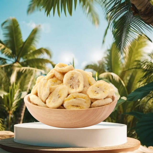 Gourmet Crispy Dried Fruits Banana Top Choice Nonglamfood Organic Dried Fruits Wholesale Best Seller OEM Service Made In Vietnam 5