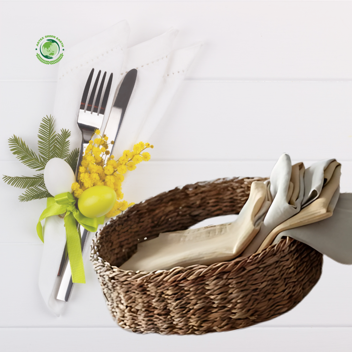 Hand woven basket rattan, bamboo, water hycinth, seagrass oval basket for holding bread and fruit, objects. Fashionable 3