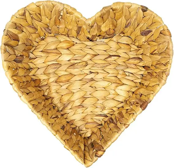 Hand-woven baskets made of rattan, bamboo, water hyacinth, seagrass for bread, fruit, fashion items, table decoration 2