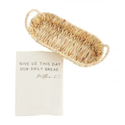Hand-woven baskets oval made of rattan, bamboo, water hyacinth, seagrass for bread, fruit, fashion items, table decoration 2