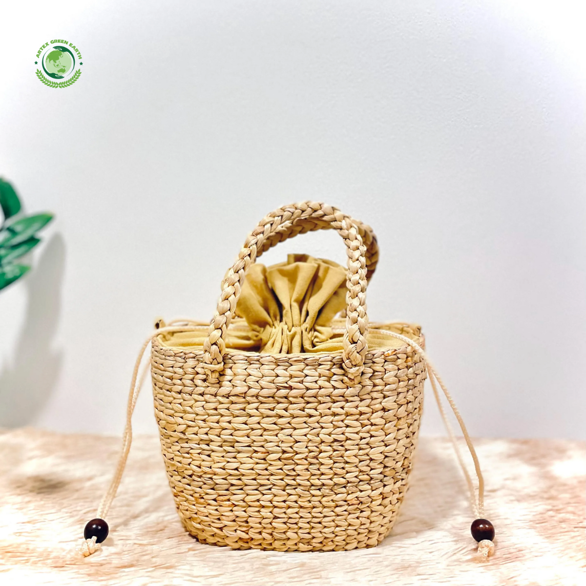 Handbags made water hyacinth, Home accessories Natural materials that are safe for health and aesthetically pleasing, wholesale. 3