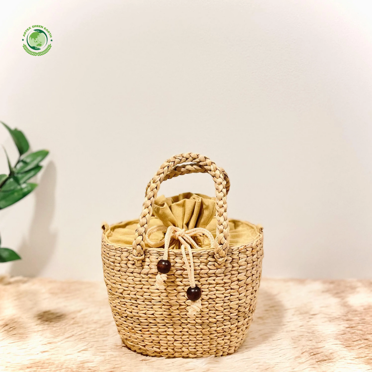 Handbags made water hyacinth, Home accessories Natural materials that are safe for health and aesthetically pleasing, wholesale. 1