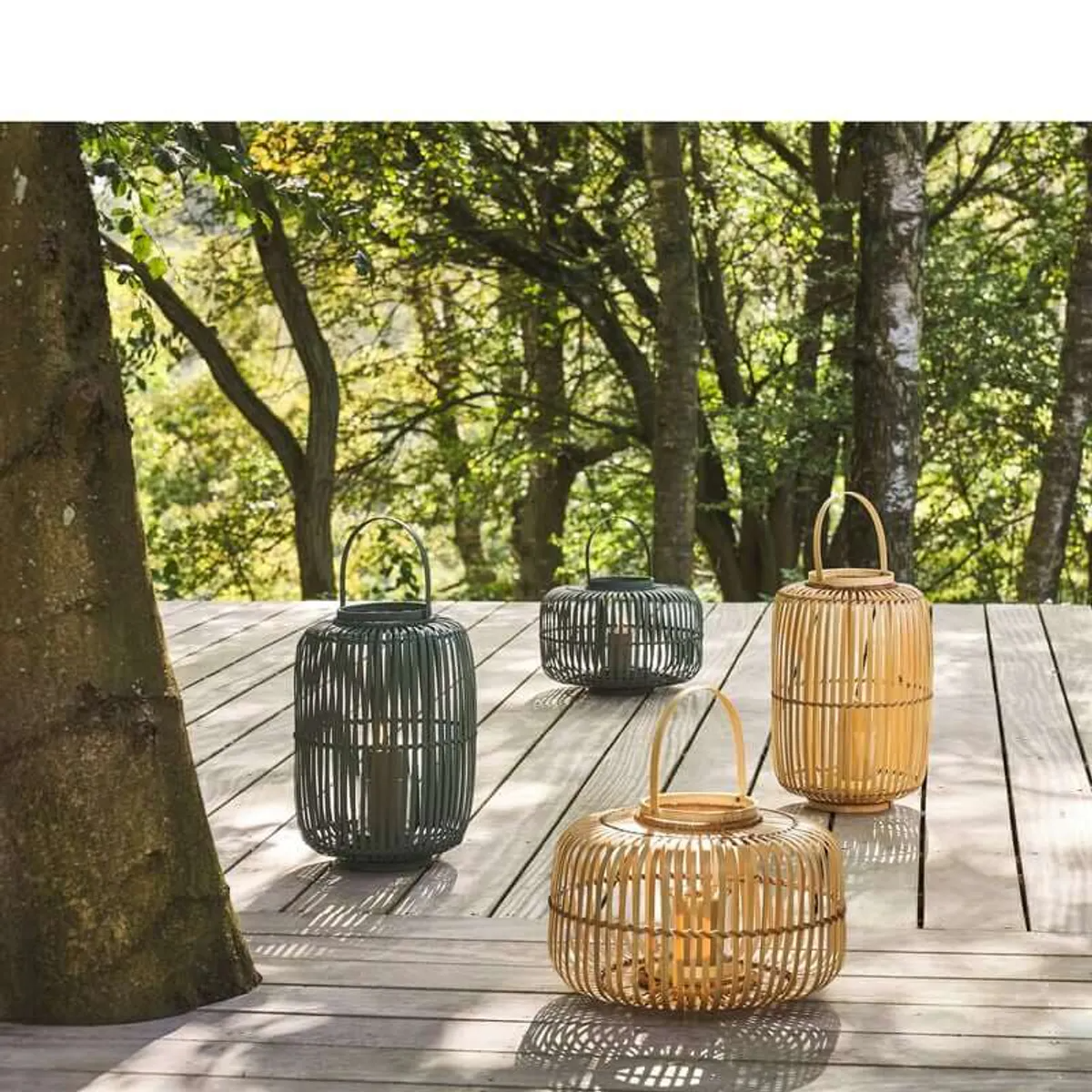 Handwoven bamboo lantern, Bamboo lantern, Handmade Bamboo Lamp, Eco-Friendly Home Decor, Wholesale. 6