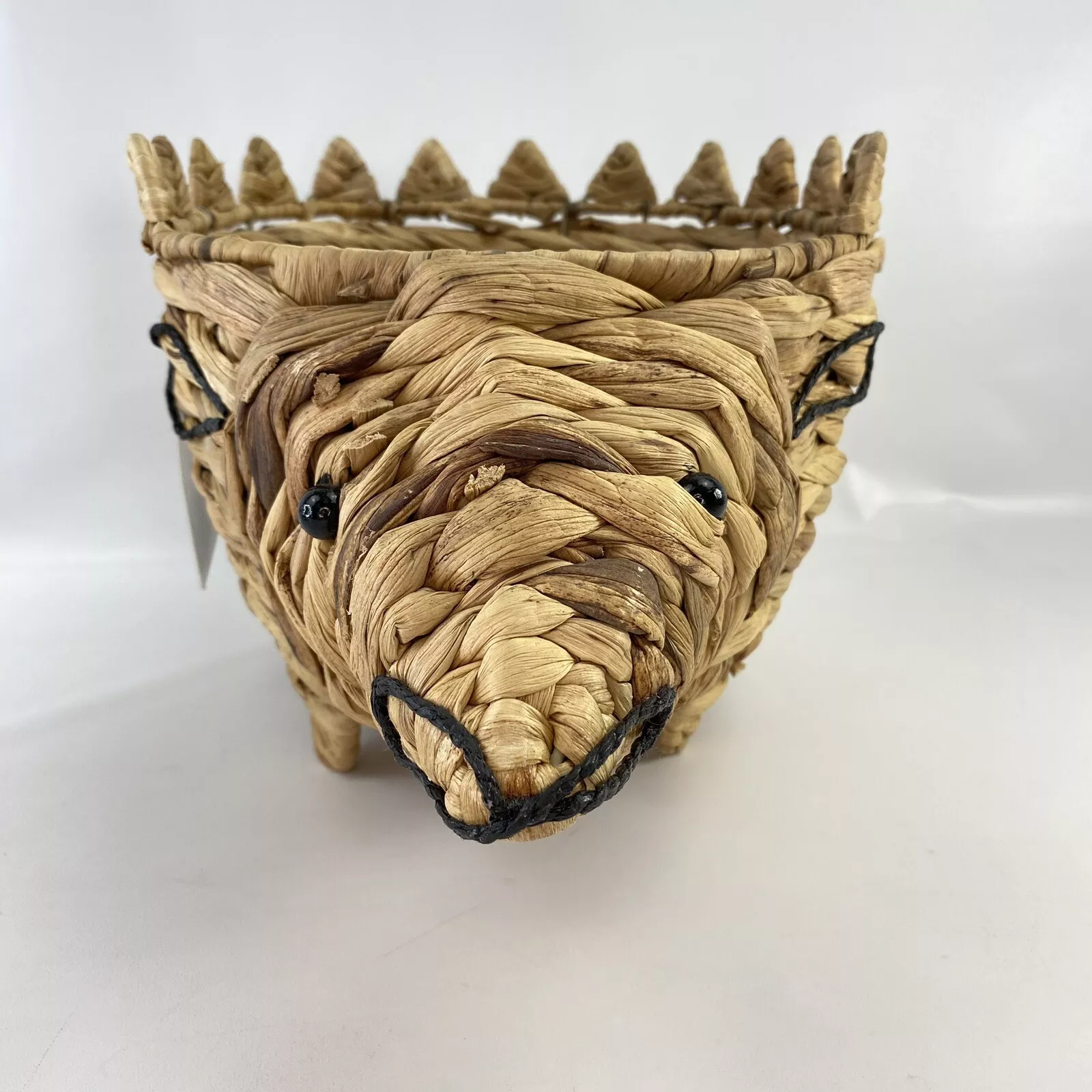 Hedgehog Rattan Basket, Home accessories Natural materials that are safe for health and aesthetically pleasing, wholesale. 1