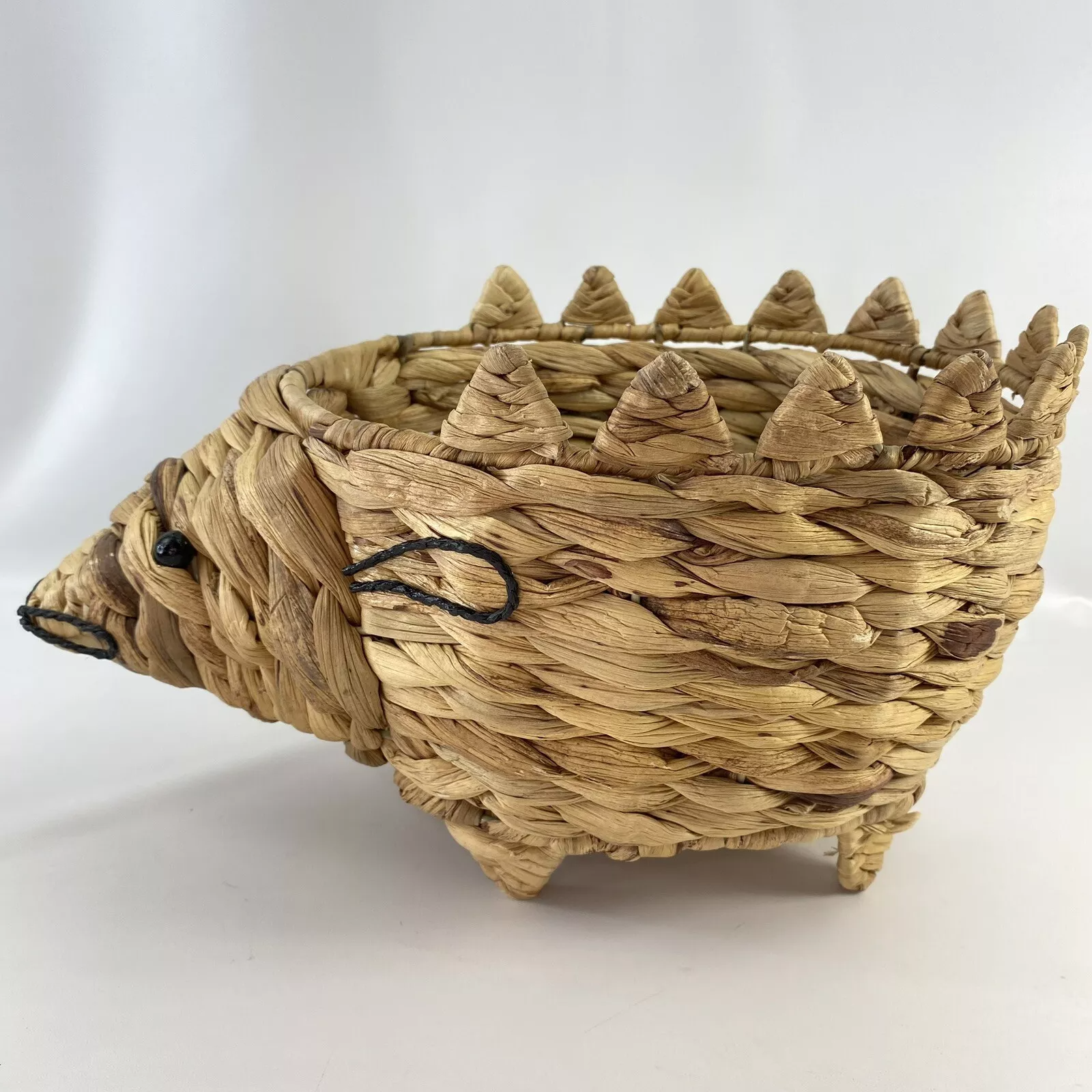 Hedgehog Rattan Basket, Home accessories Natural materials that are safe for health and aesthetically pleasing, wholesale. 2