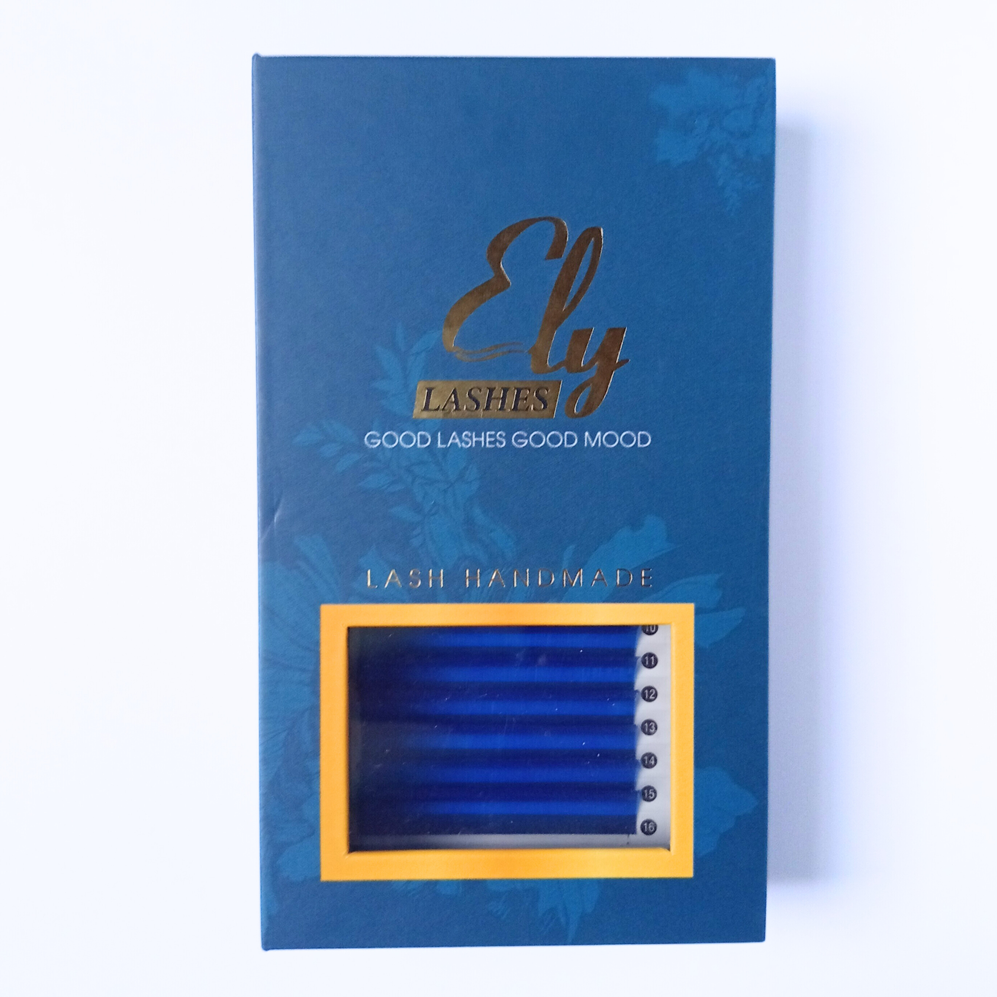 High Quality Color Individual Eyelash Customized Packaging As Request Lash Trays Multi Colored Lashes 5D 6D 7D to 20D 7