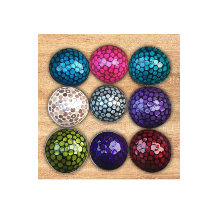 High Quality Handmade Lacquer Bowl with round Seashell Pattern Custom Size Storage Basket Kitchen Directly Vietnam Manufacturer 1