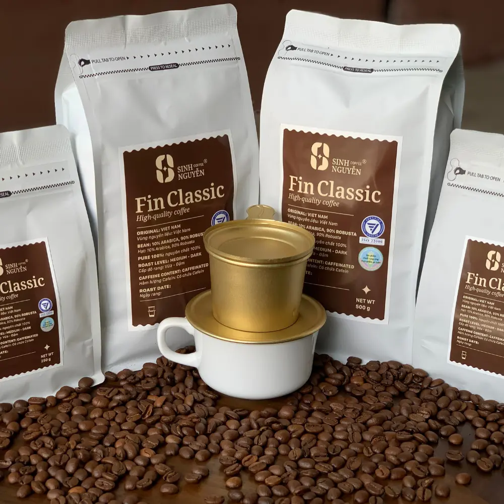 High Quality Vietnamese Coffee Beans For Wholesale Good Price Phin Coffee Chocolate Taste Customization Vietnam Manufacturer 4