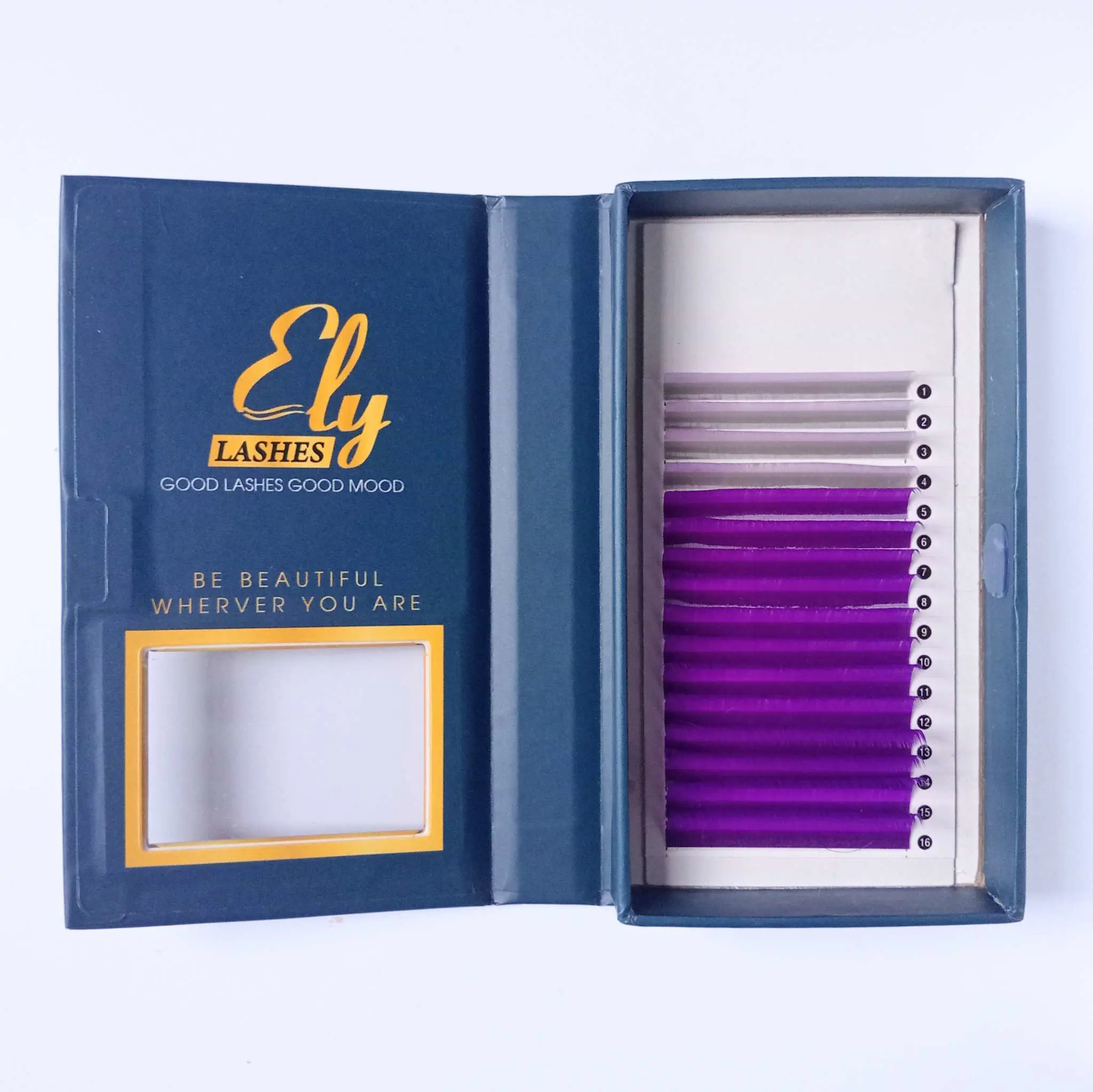 Hot Selling Color Lash Extensions Cashmere Customized Packaging As Request Eyelash Extensions Soft And Fluffy Eyelashes 2