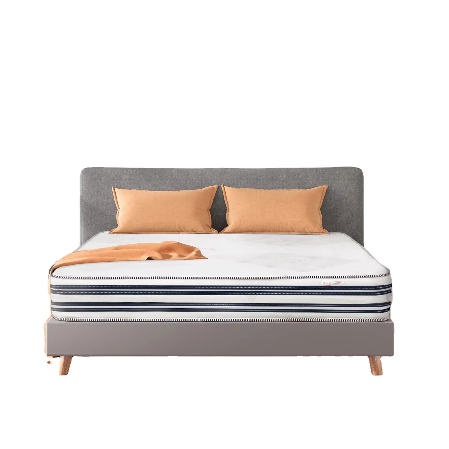 Independent Pocket Spring Mattress with High-Density Foam Comfortable Durable Breathable for Hotel and Home Bedroom Use 2