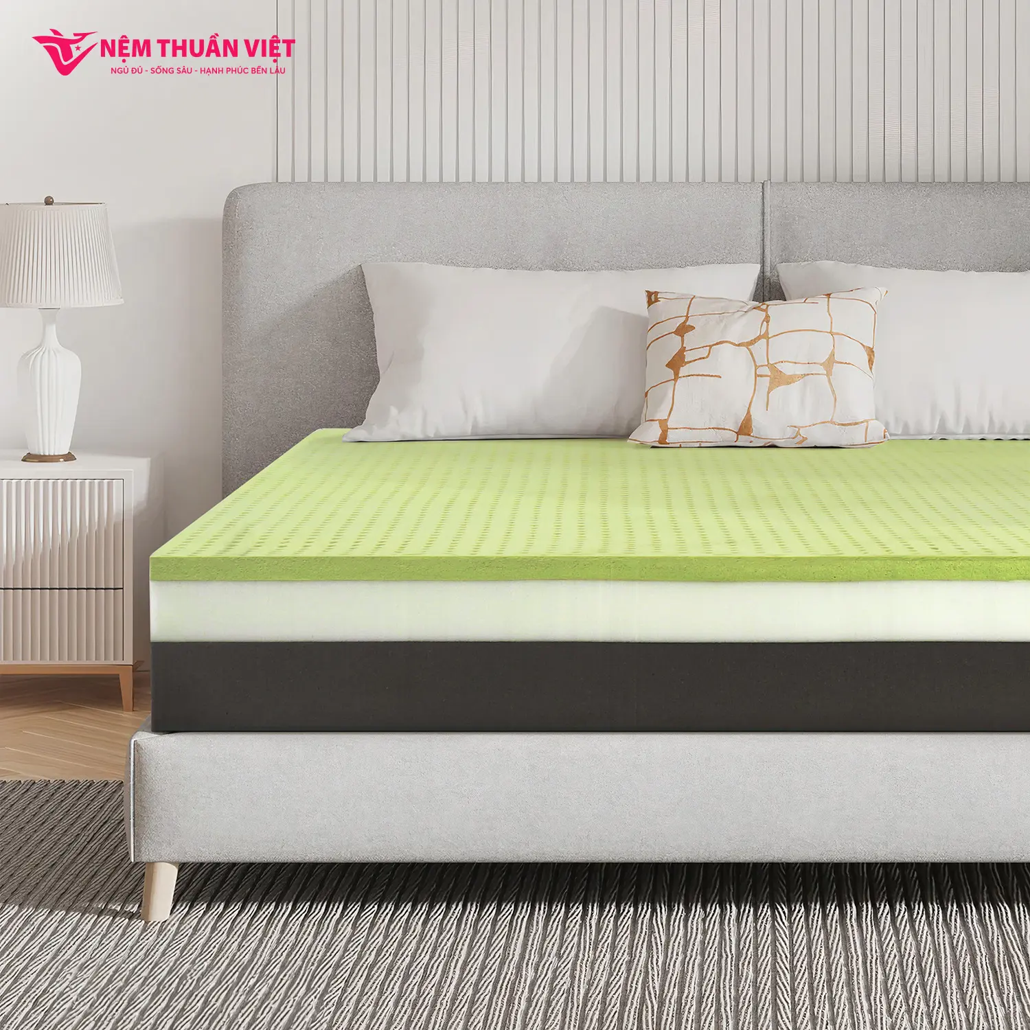 ISO Certified Outstanding Ventilation Foldable Massage Room Furniture Hybrid Latex Foam Mattress Memory Foam Bedroom Application 3