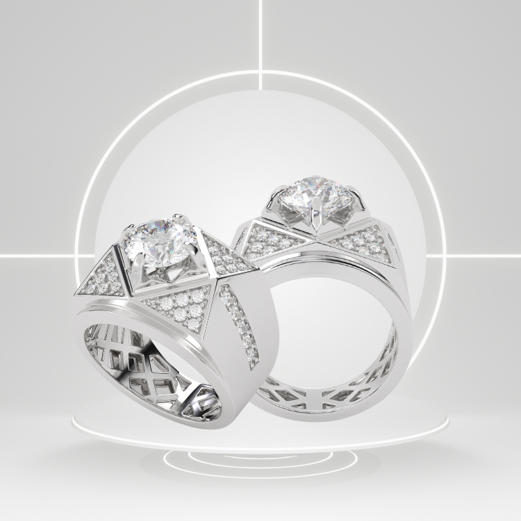 Jewelry Rings Fine Rings 925 Sterling Silver Chic Silver Band Ruby Custom Design Made In Vietnam Manufacturer 2