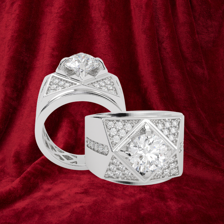 Jewelry Rings Trendy 8A Zircon Chic Silver Band Ruby Customize Diamond Vietnamese Manufacturer 6