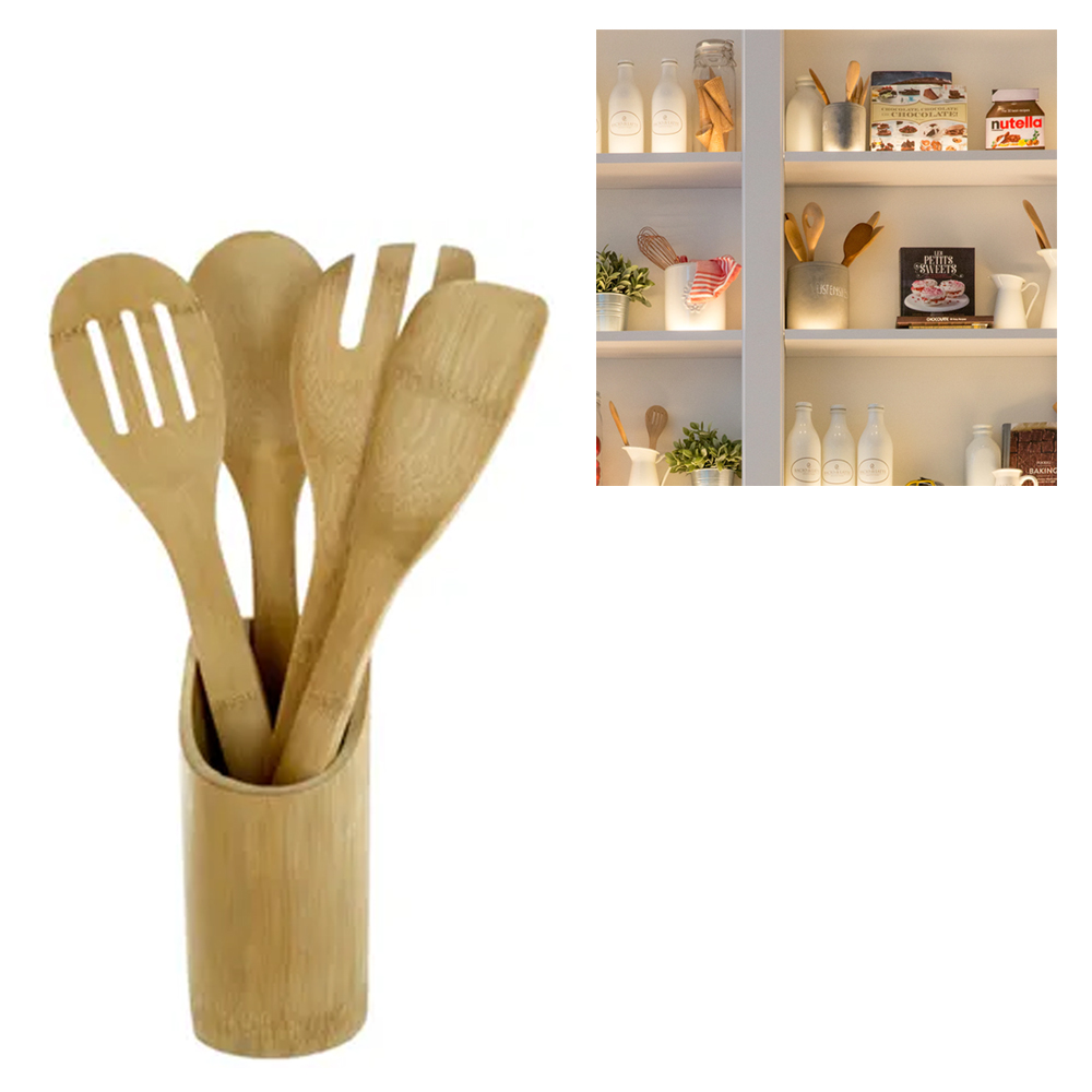 Kitchenware made from natural, eco-friendly materials. Crafted from bamboo, rattan, seagrass, water hyacinth, and more 4