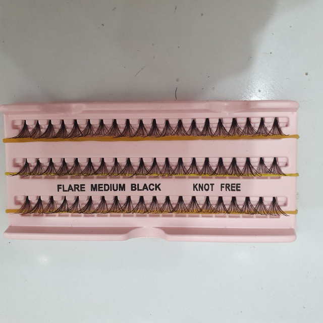 Eyelash Extension Flare Lash In Vietnam Factory 100% Handmade OEM Clusters 5