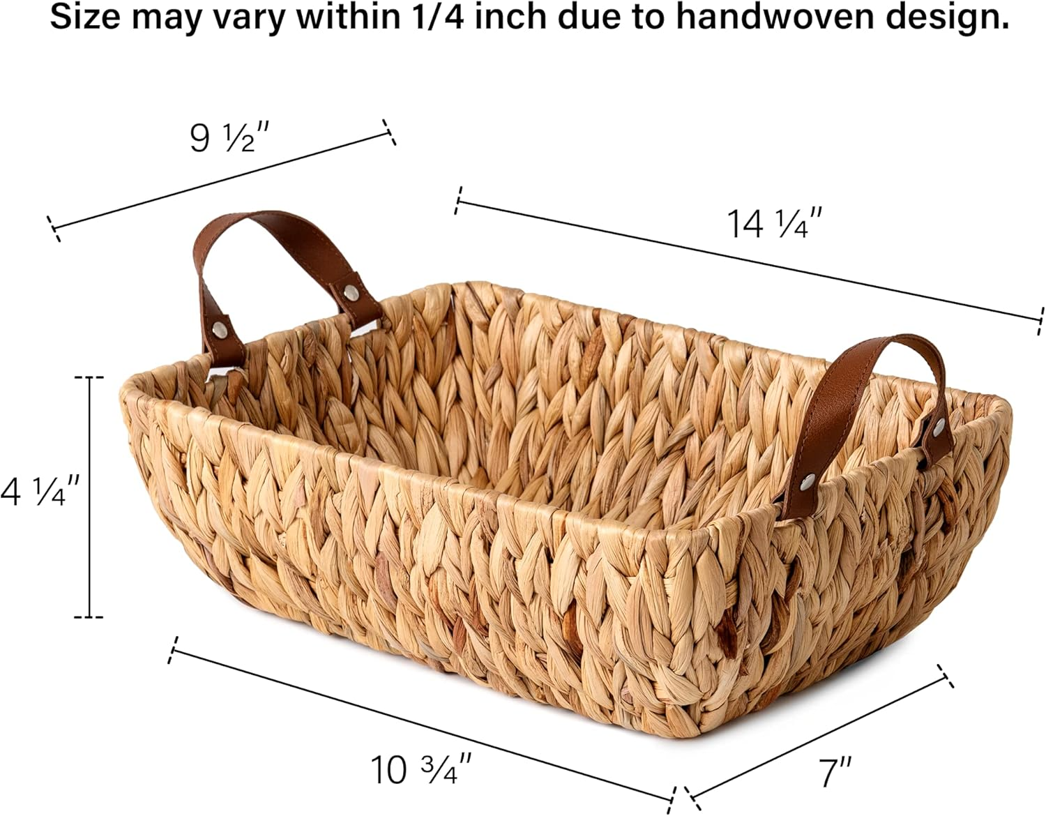 Leather handle basket, Storage basket, home organization accessory highly aesthetic, wholesale available. 2