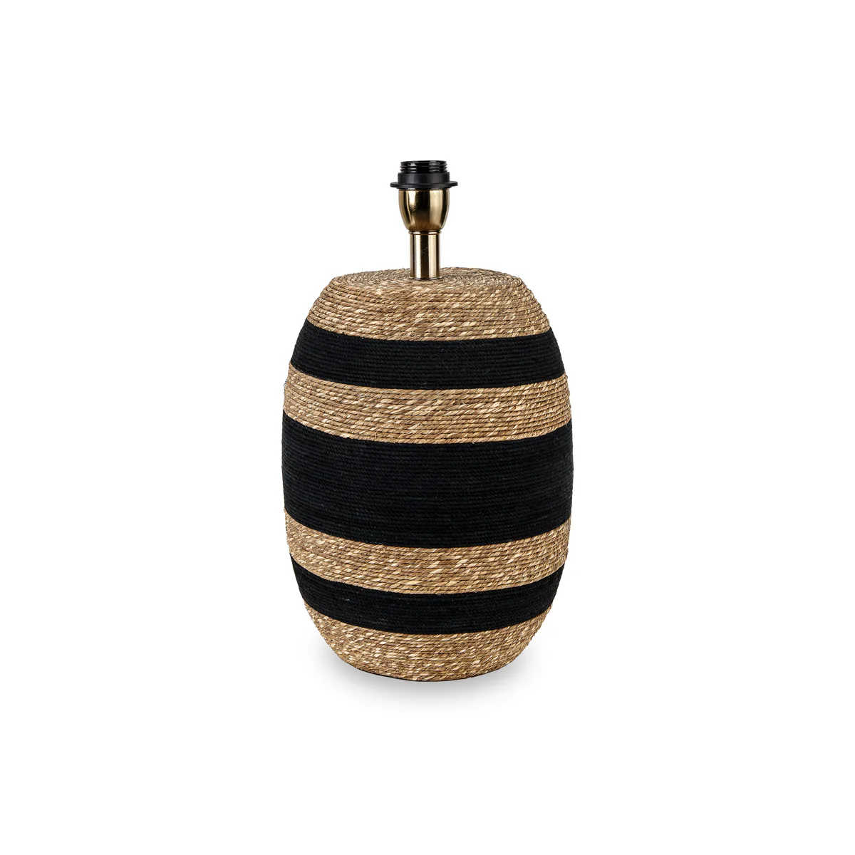 Lifestyle Black Sea Grass Tall Table Lamp, Lamps made from handmade materials, home decoration accessories, wholesale. 2