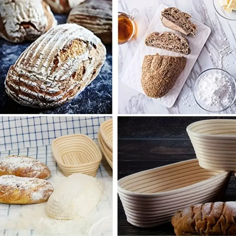 Loaf Storage Baskets For Organizing Bamboo Storage Basket Kitchen Item Home Decor Bread Food Serving OEM ODM Made In Vietnam 5