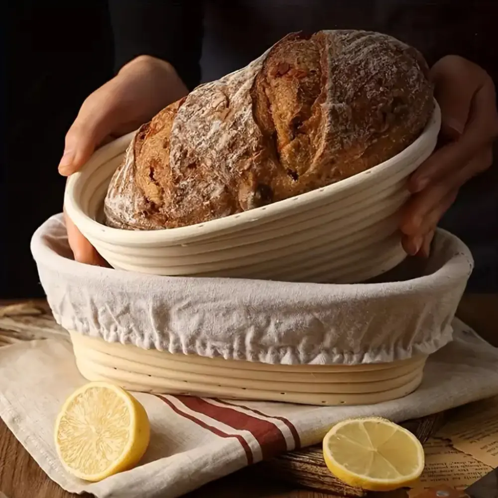 Loaf Storage Baskets For Organizing Bamboo Storage Basket Kitchen Item Home Decor Bread Food Serving OEM ODM Made In Vietnam 4