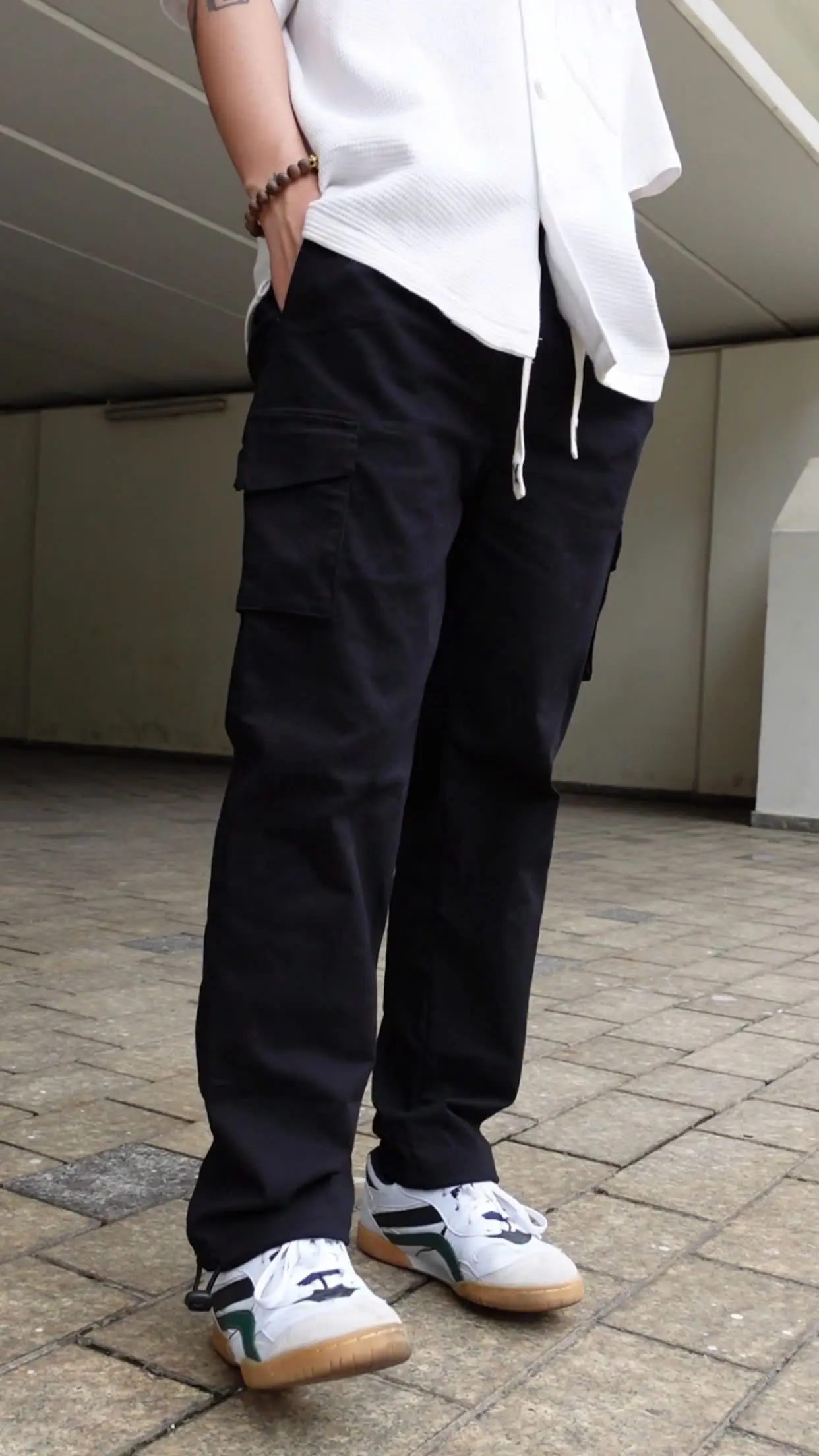 Men's Formal Work Sweat Khaki Cargo Pants Wholesale from Vietnam for Work and Office Wear 5