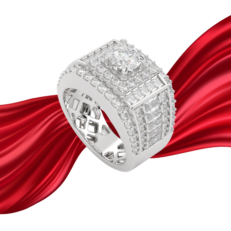 Mens Silver Ring Wholesale 8A Zircon 925 Sterling Silver Fashion Ruby Customize Diamond Vietnam Manufacturer 3
