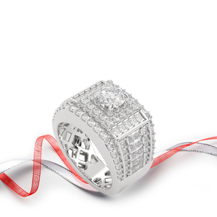 Mens Silver Ring Wholesale 8A Zircon 925 Sterling Silver Fashion Ruby Customize Diamond Vietnam Manufacturer 4