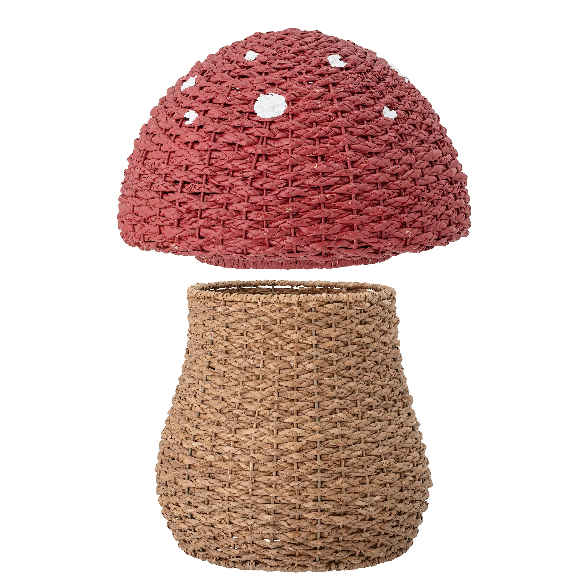 Mushroom Seagrass Basket, Home accessories, Natural materials that are safe for health and aesthetically pleasing, wholesale. 2