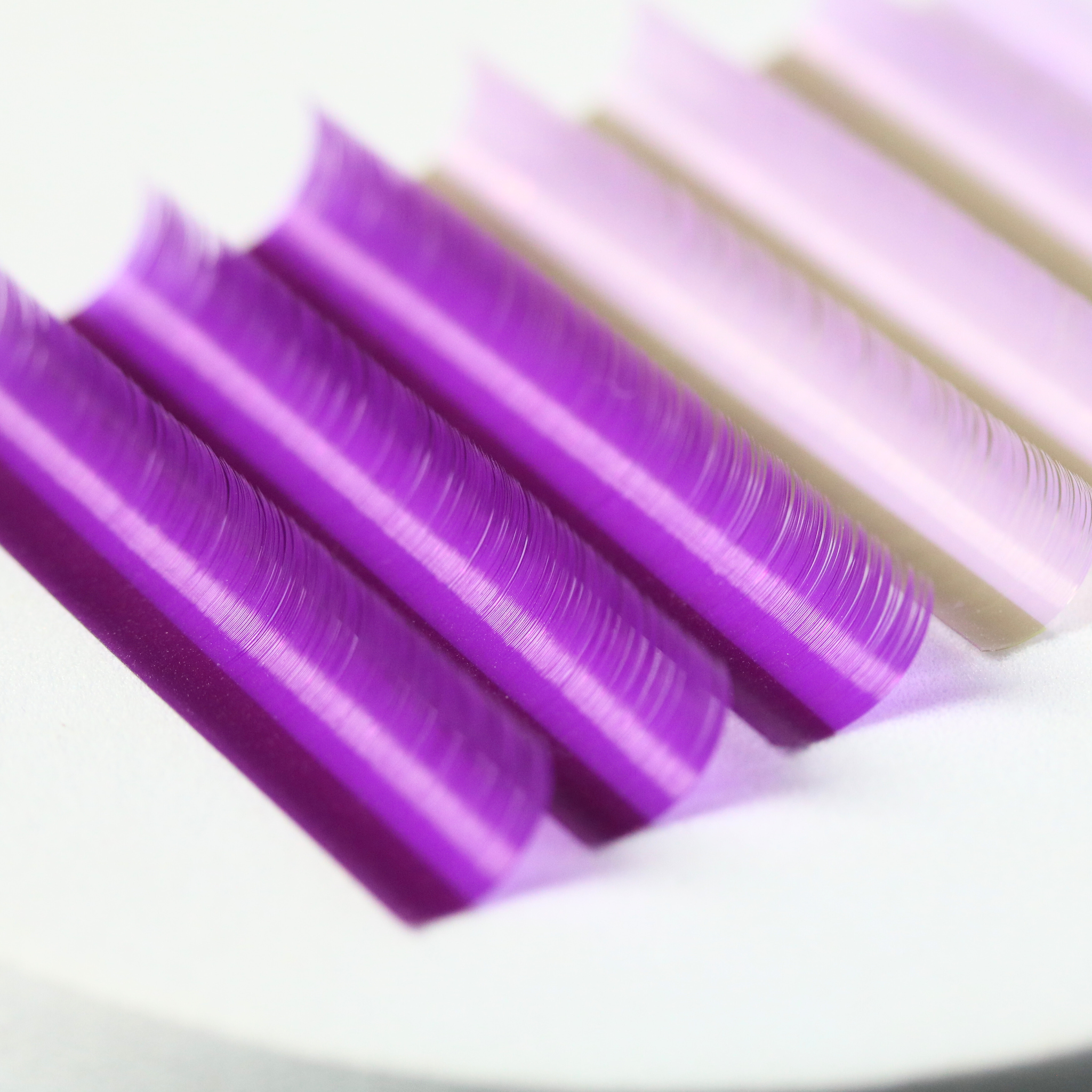 New Trendy Colored Lash Extension Trays Cashmere Branding Customization Classic Lash Extensions Trays 0.07 Mix C D Eyelashes 6