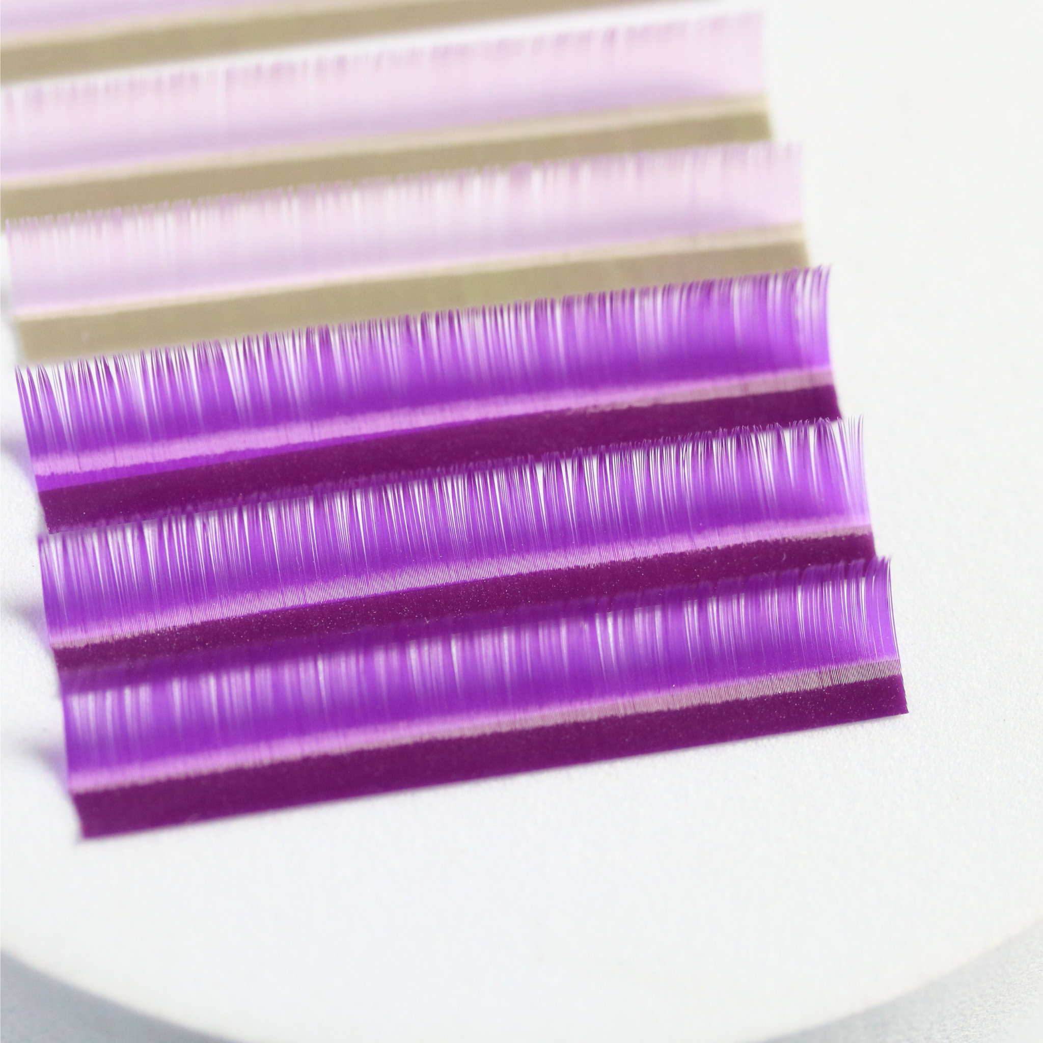 New Trendy Colored Lash Extension Trays Cashmere Branding Customization Classic Lash Extensions Trays 0.07 Mix C D Eyelashes 3