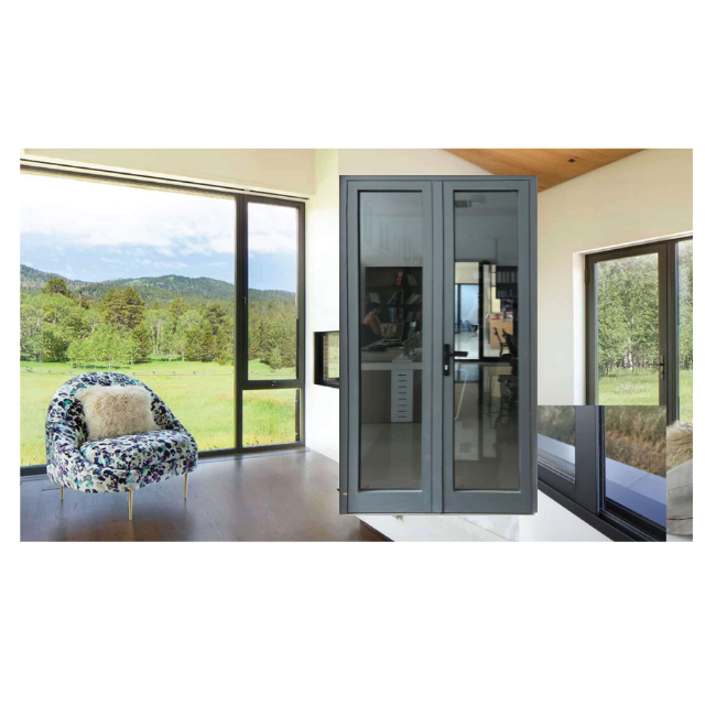 Nice Office Aluminium Sliding Door For Home Furniture Design Bamboo Plywood Front Entrance with Competitive Price For Apartment 6