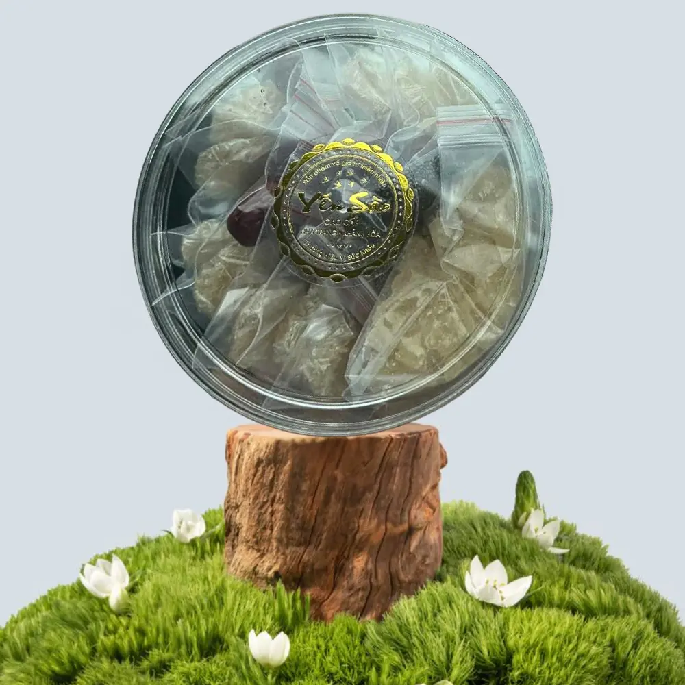 Nutritious Bird's Nest Set Top Choice Cleaned Premium Bird Nest Gift Box Cheap Price Ready To Export Wholesale Made In Vietnam 6