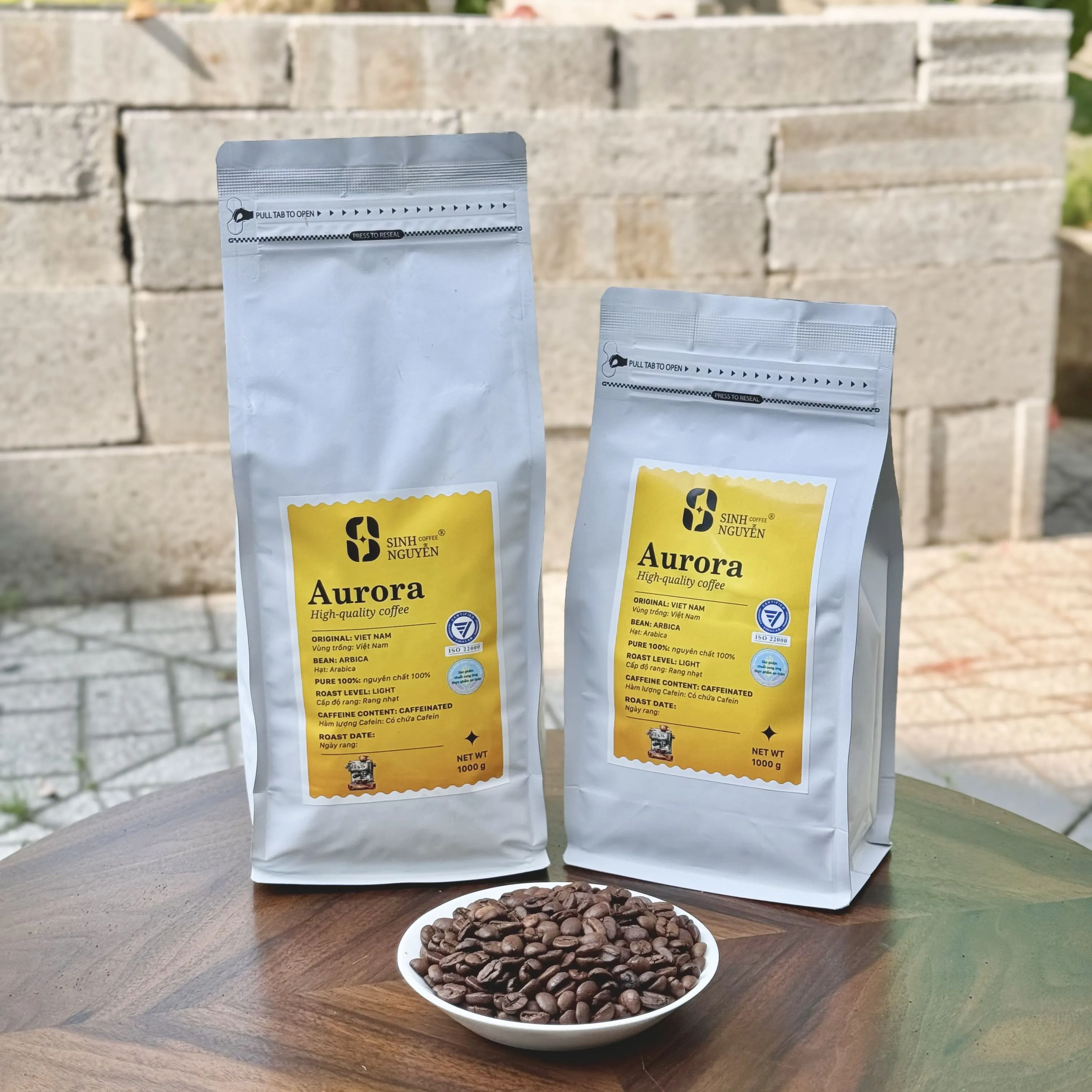 ODM Aurora by Vietnam Manufacturer's 1kg Premium Roasted 100% Arabica Coffee Medium Roast Perfect Brew Best Price  9