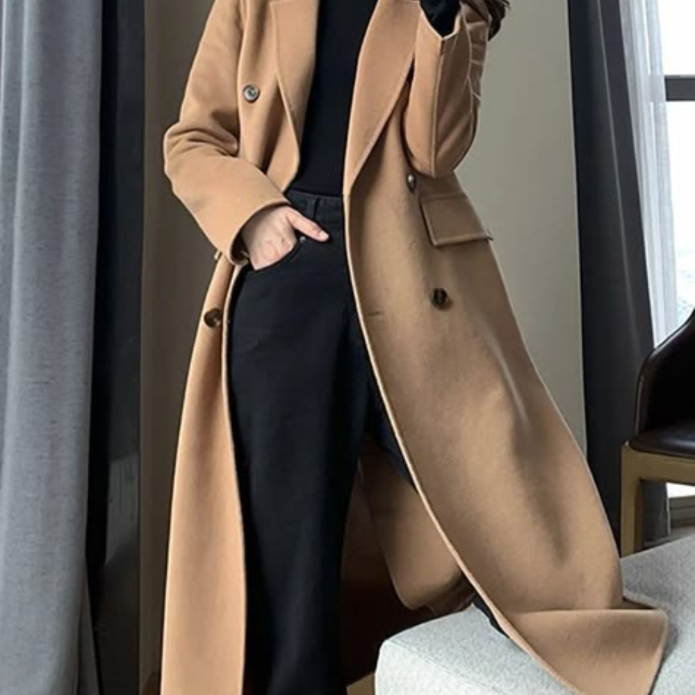 OEM ODM Customization Fashion Winter Coat For Ladies Elegant Color Windproof Wool Coat Made in Vietnam  Manufacturer 3