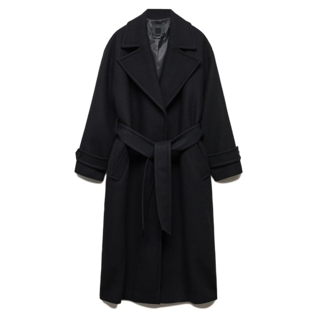 OEM ODM Customization Mid Length Jacket For Women Solid Color Windproof Women Wool Coat Overcoat Made in Vietnam 1