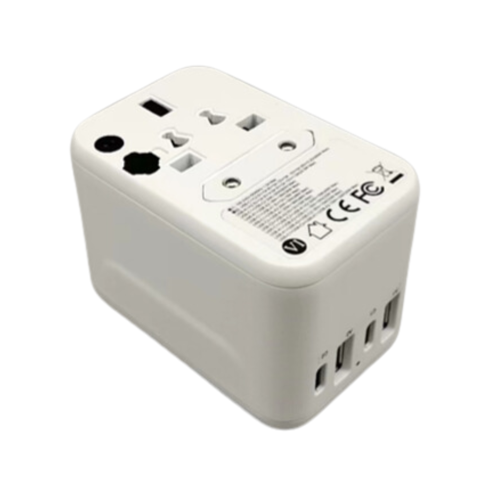 OEM ODM Service USB 3 Type-C Multi Travel Adaptor Plug Socket Universal Travel Plug Adapter Custom Color 4