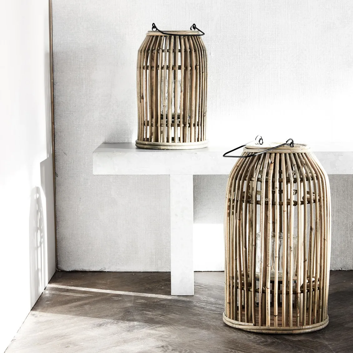 Oval Rattan lantern, Rattan Lantern, Handmade Bamboo Lamp, Eco-Friendly Home Decor, Wholesale. 3