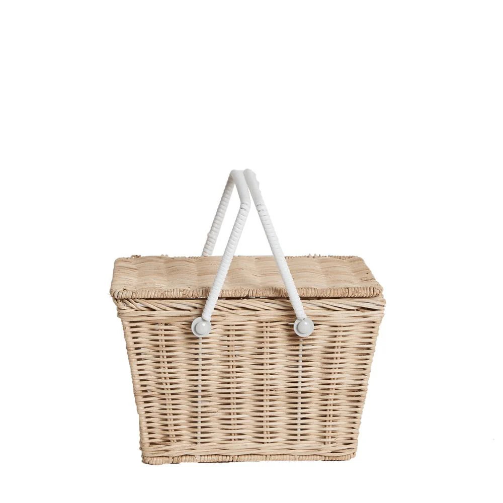 Picnic Rattan Basket, Home accessories, Natural materials that are safe for health and aesthetically pleasing, wholesale. 1