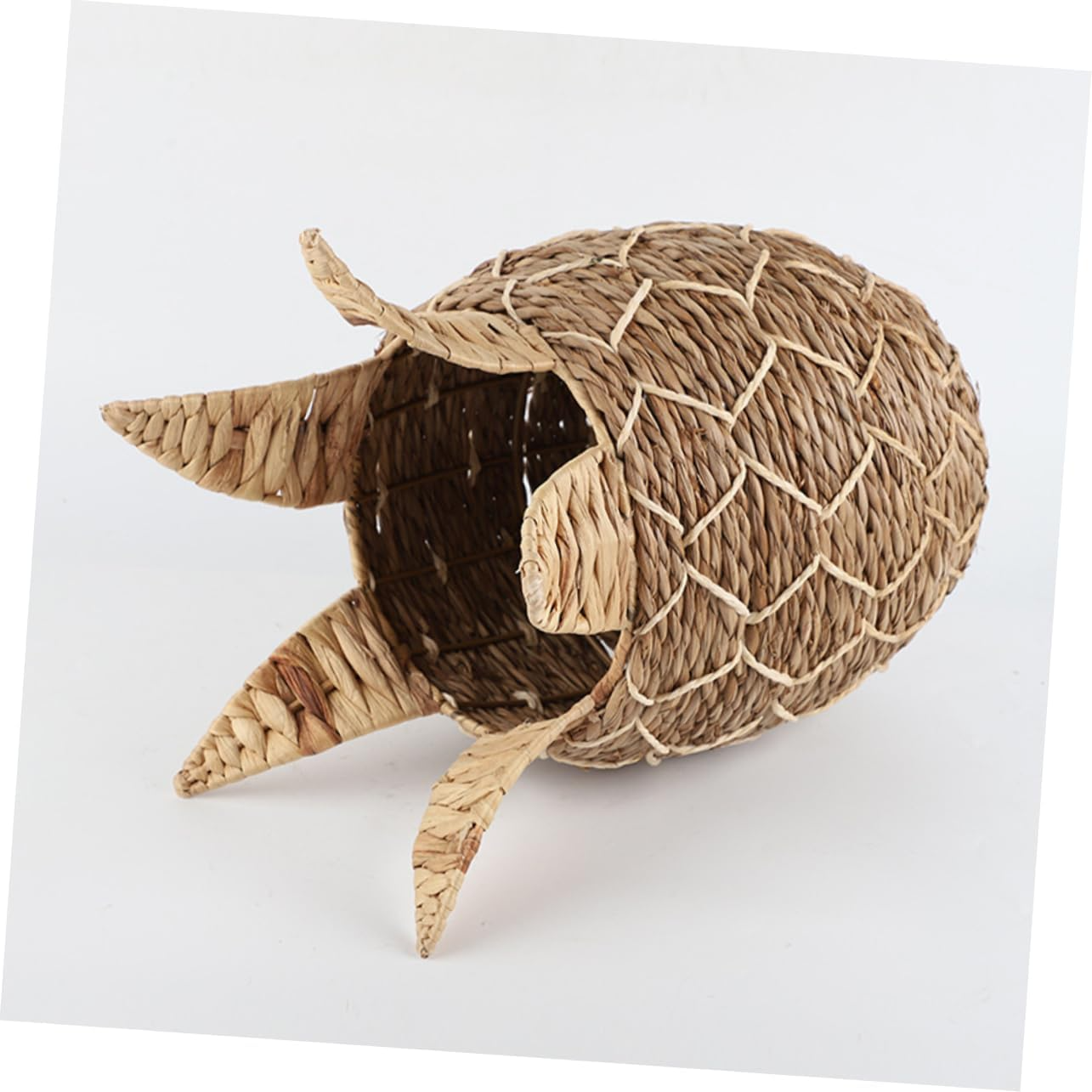 Pineapple Water Hyacinth Woven Basket, Natural materials that are safe for health and aesthetically pleasing, wholesale. 3