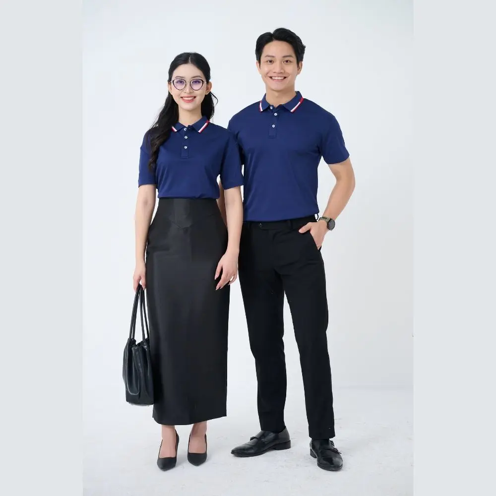 Polo Short Sleeve Mandarin Collar Slim Fit Stylish Collared Designs for All Ages,  Perfect for Casual and Professional Occasions 5
