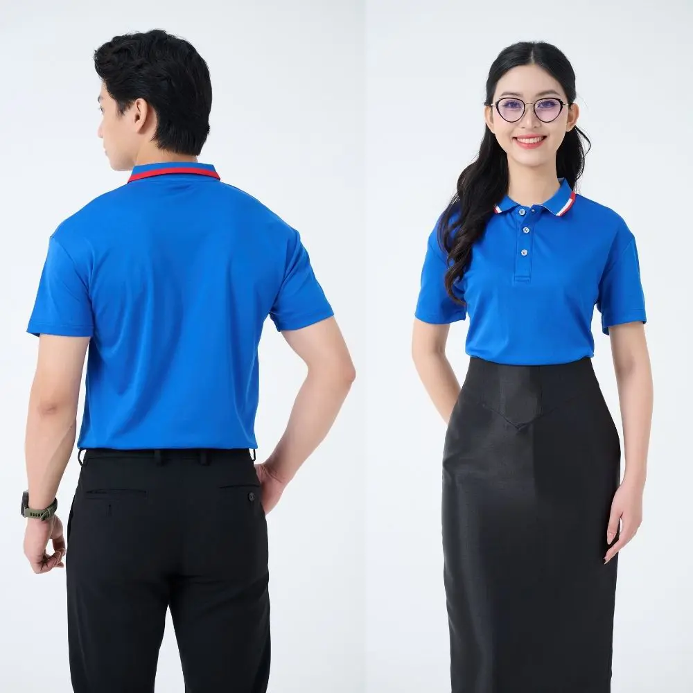 Polo Short Sleeve Mandarin Collar Slim Fit Stylish Collared Designs for All Ages,  Perfect for Casual and Professional Occasions 3