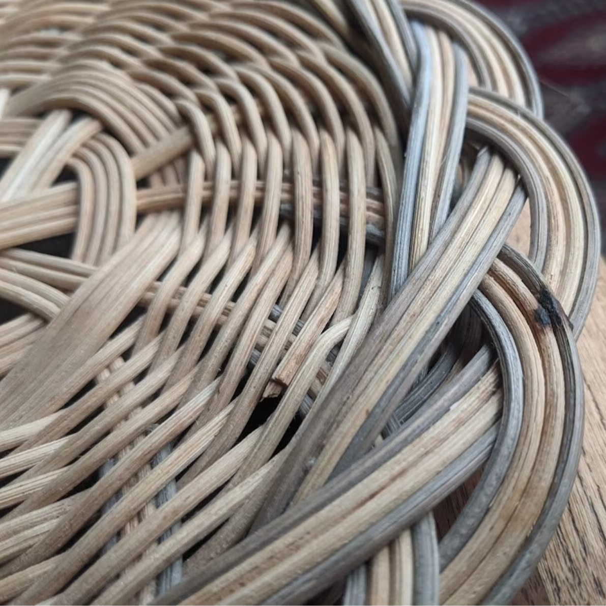 Pot coaster, trivet Rattan is made from natural, eco-friendly materials, heat-resistant, durable and beautiful 3
