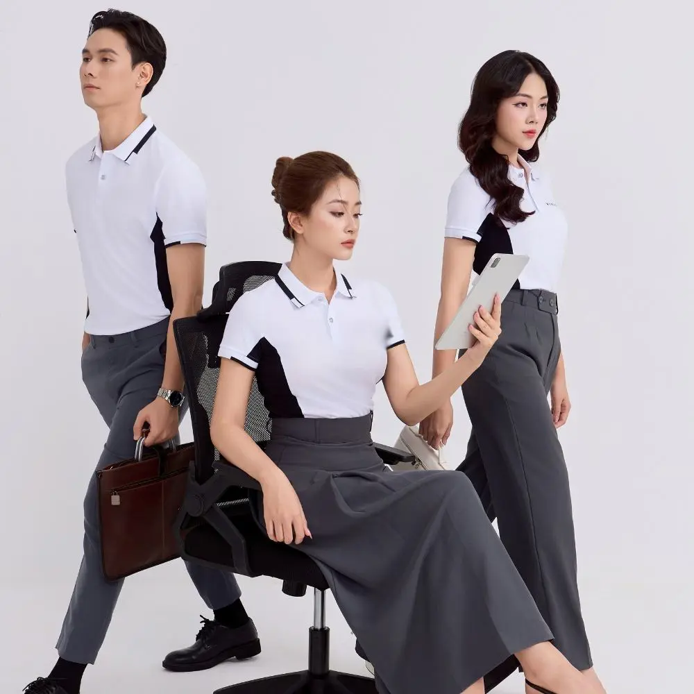 Premium Polo Shirts Piquecool Plus Fabric, Moisture-Wicking Fabric with Classic Design for Comfort & Professional Style All Day. 2