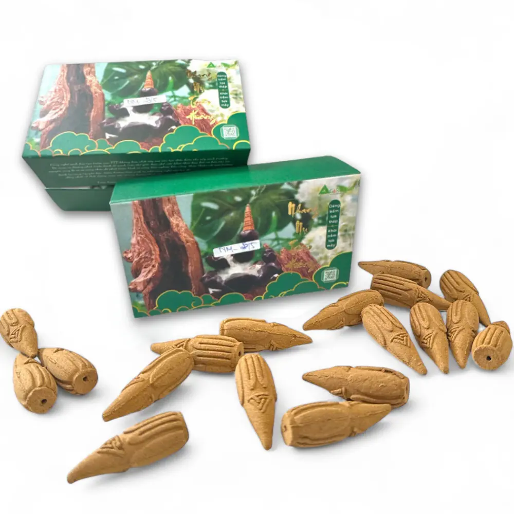 Premium Quality Agarwood Incense Cone  Fragrance Customized Packaging From Vietnam Manufacturer Customization Good Price 6