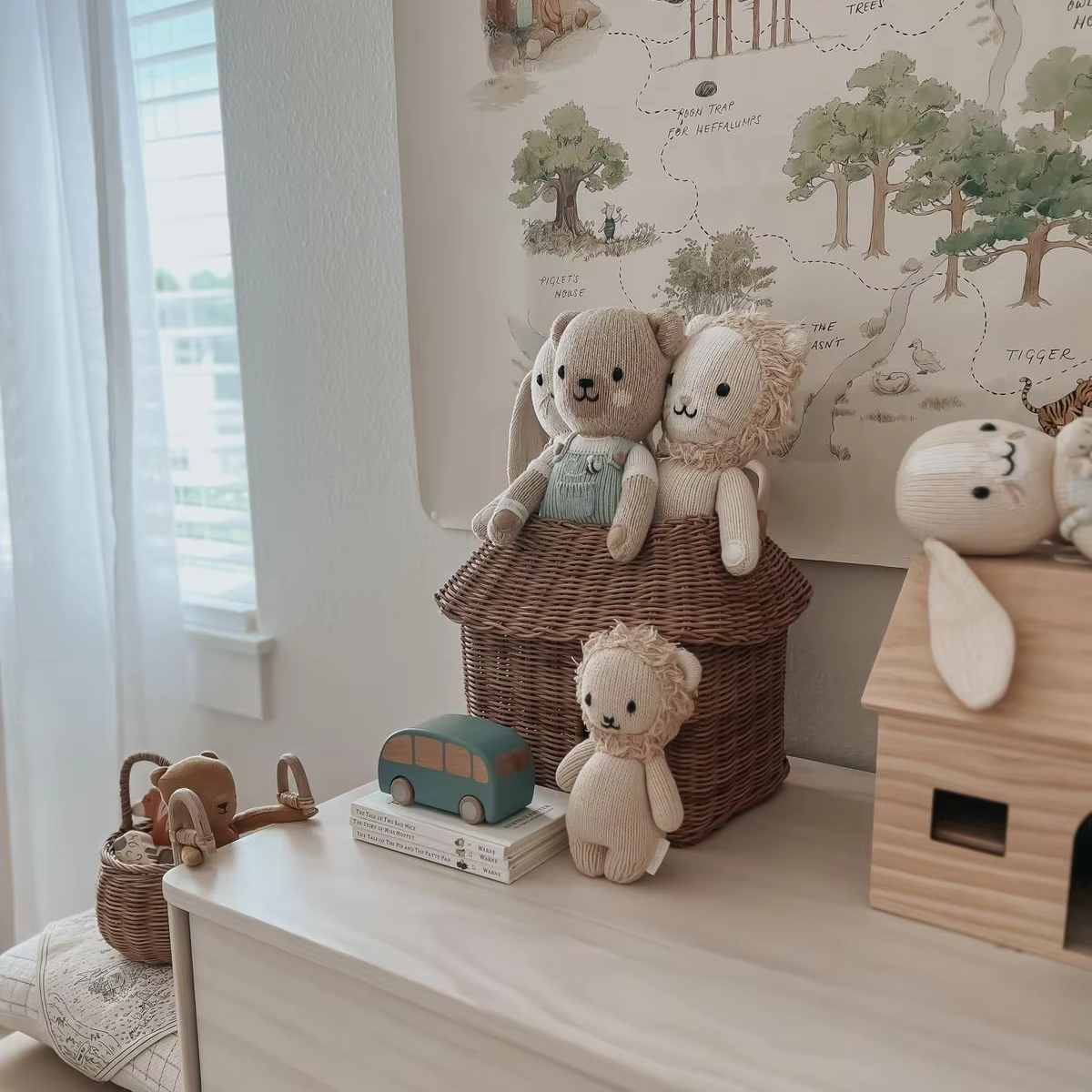 Rattan Hutch Big Basket, Home accessories, Natural materials that are safe for health and aesthetically pleasing, wholesale. 5