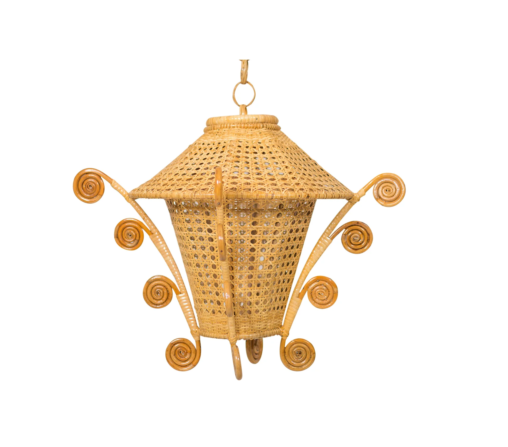 Rattan light fixture, rattan and cane light fixture, Handmade Bamboo Lamp, Eco-Friendly Home Decor, Wholesale. 1