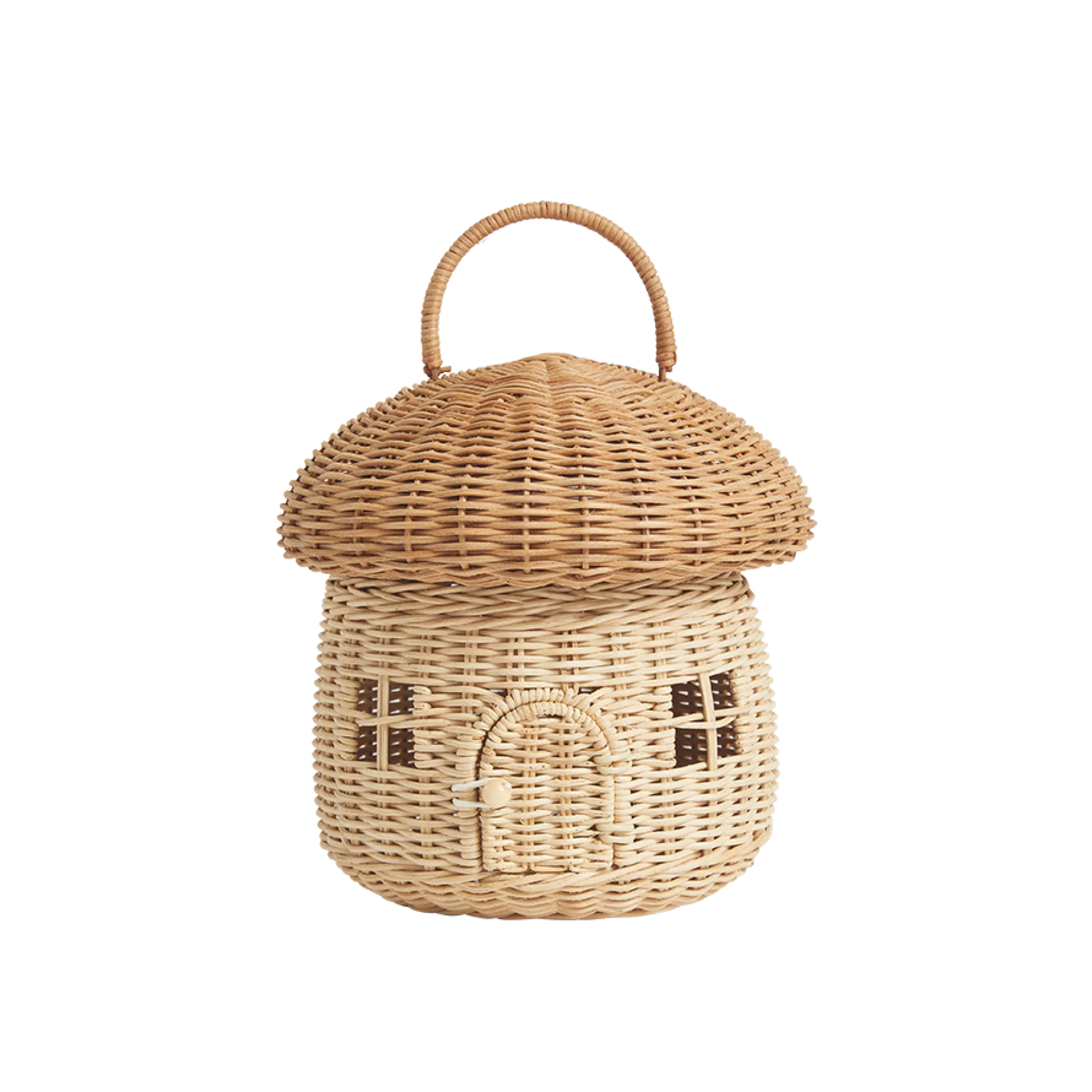 Rattan Mushroom Basket, Home accessories, Natural materials that are safe for health and aesthetically pleasing, wholesale. 2