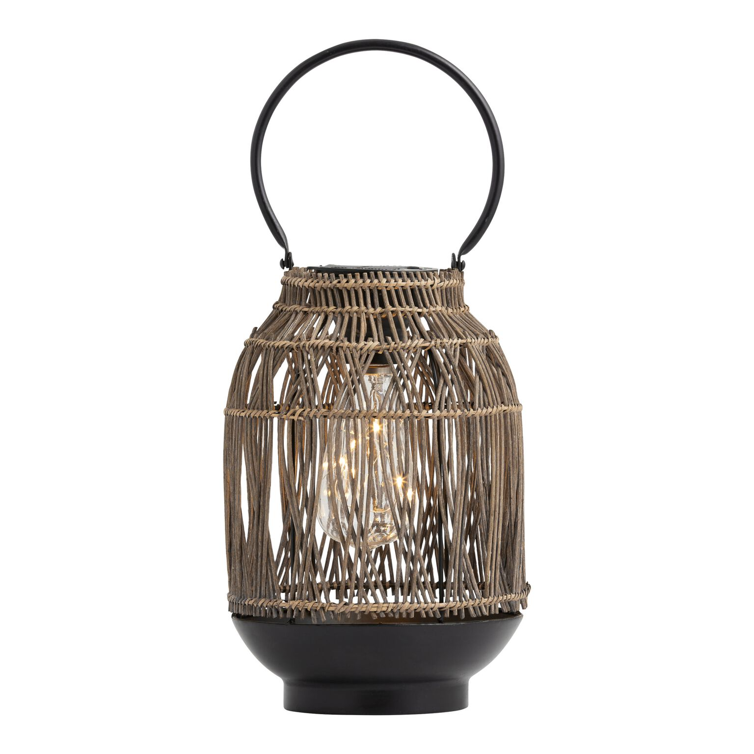 Rattan solar lights, Handmade Rattan Solar Lantern, handmade lights, home decor, eco-friendly home decor, wholesale. 1