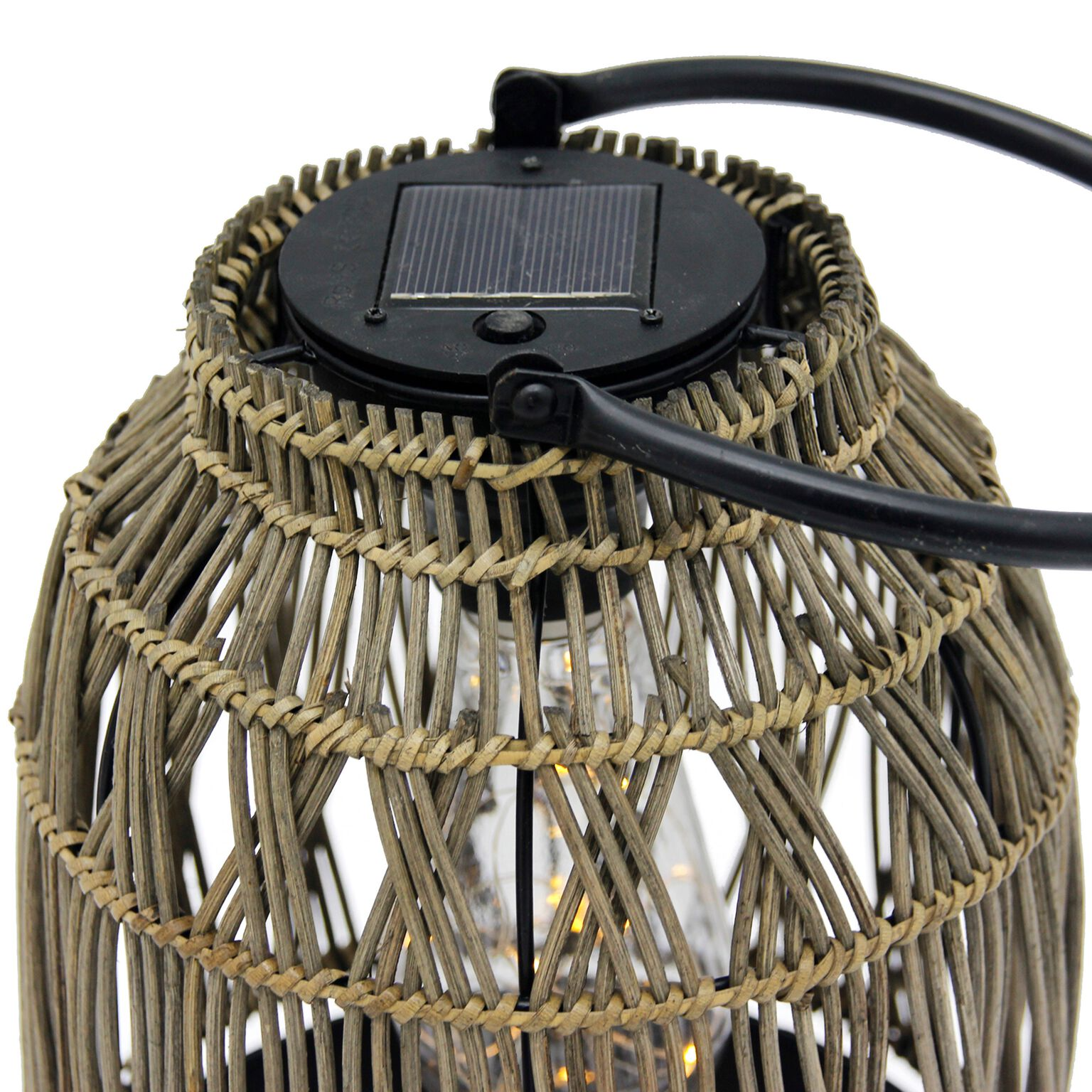 Rattan solar lights, Handmade Rattan Solar Lantern, handmade lights, home decor, eco-friendly home decor, wholesale. 2